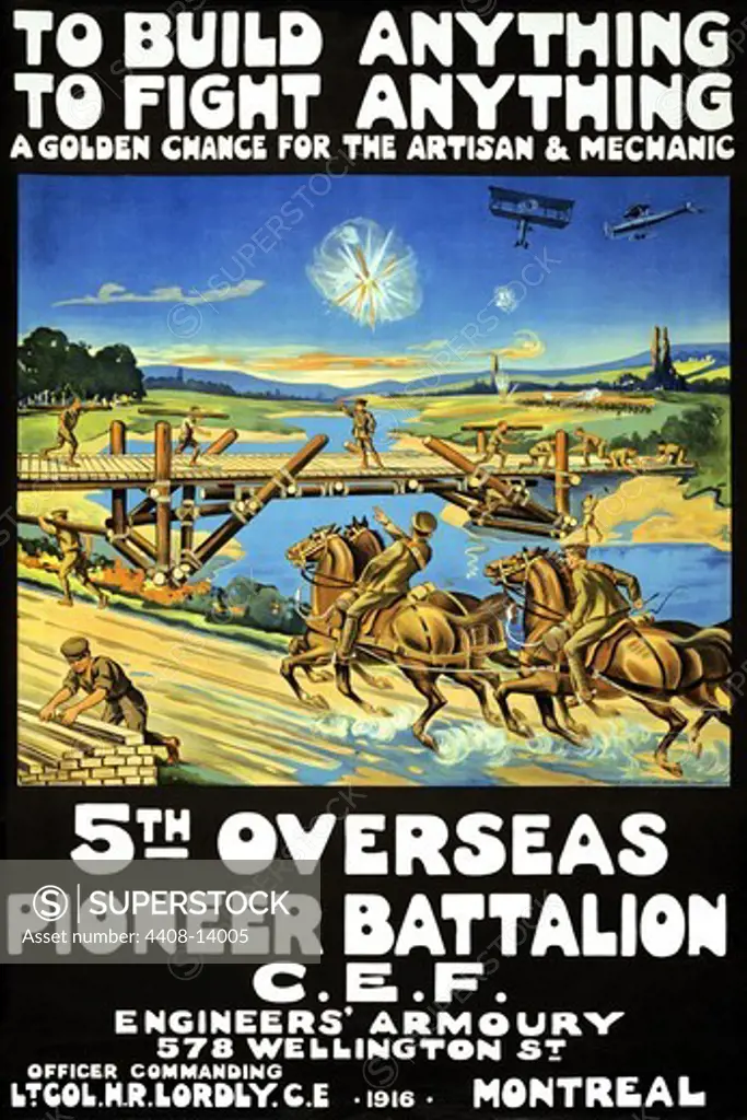 To build anything, to fight anything ... 5th Overseas Pioneer Battalion, C.E.F., Aviation