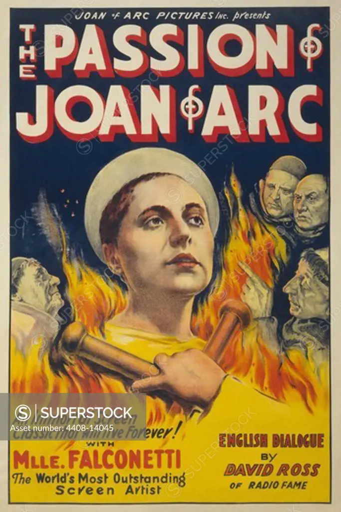 Passion of Joan of Arc, Vintage Film Posters