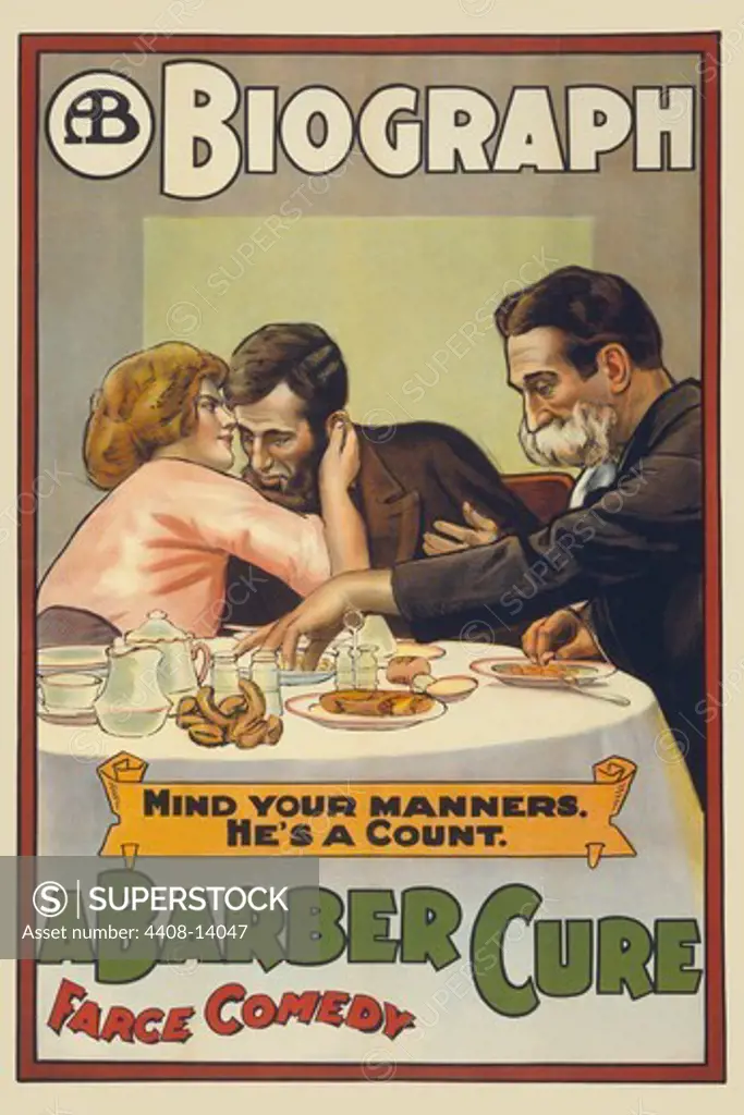 Barber Cure, Vintage Film Posters
