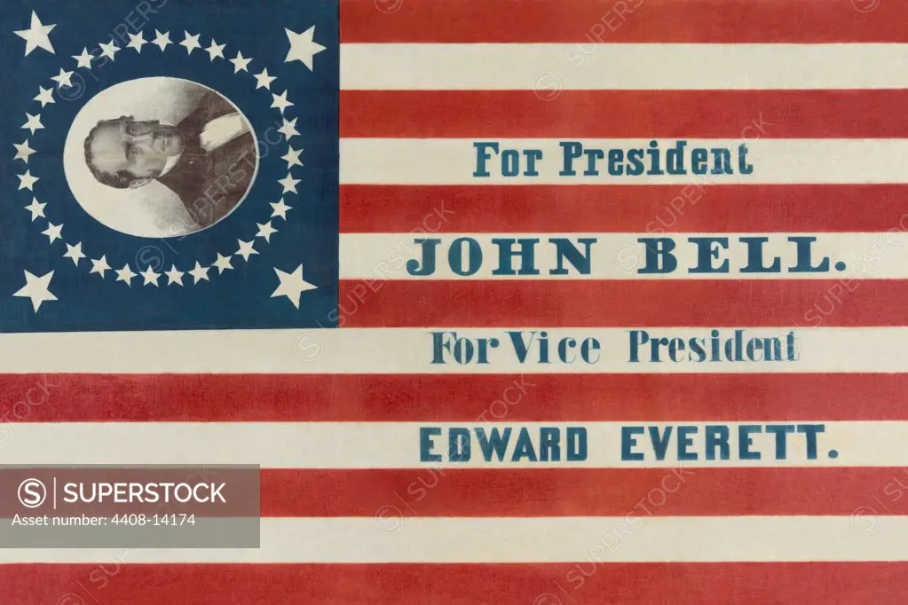 For President John Bell. For vice president Edward Everett, Famous Americans
