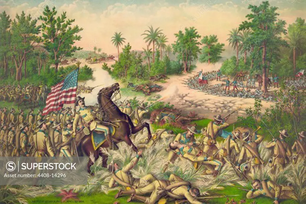 Battle of Quingua, Philippines. I., April 23, 1900, Spanish American War