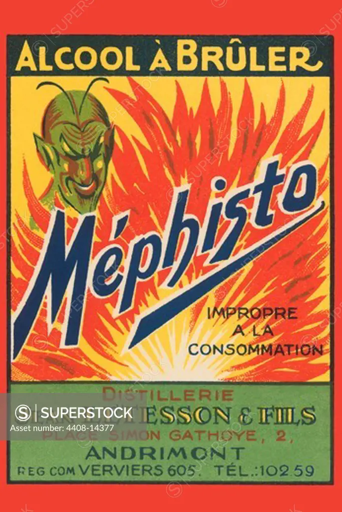 Mephisto - Alcool A Bruler, Liquor & Spirits