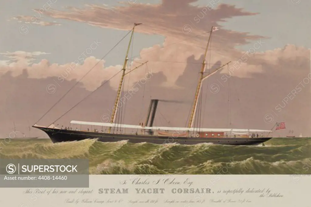 Steam yacht Corsair, Small Yacths