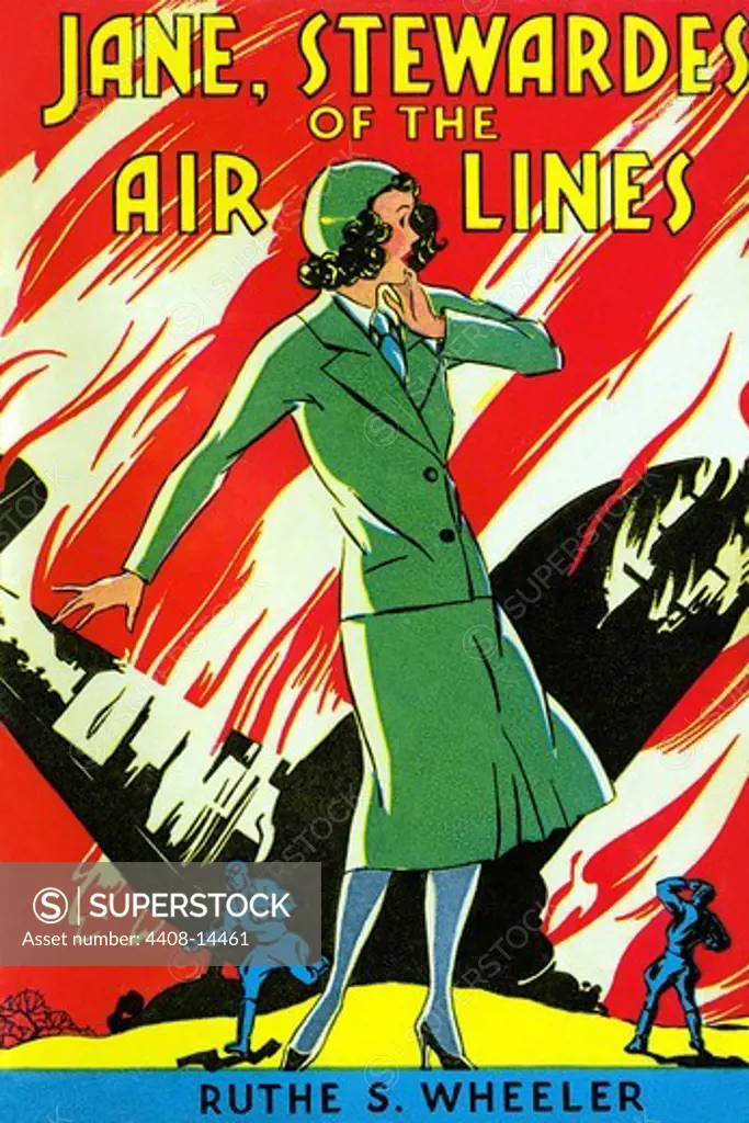 Jane, Stewardes of the Air Lines, Book Cover