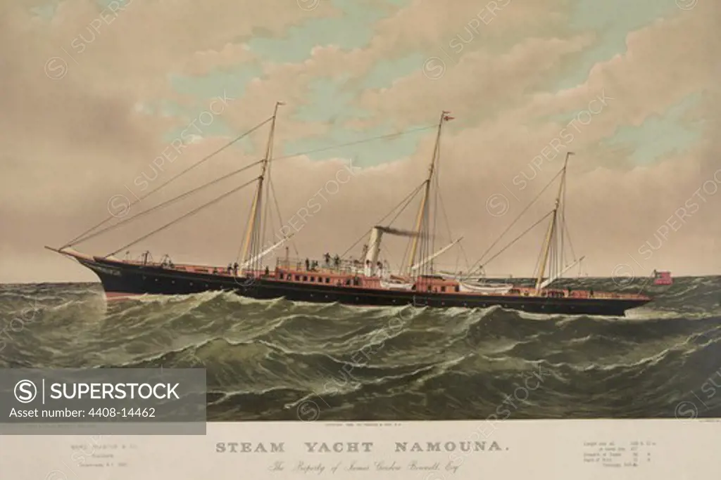 Steam yacht Namouna, Small Yacths
