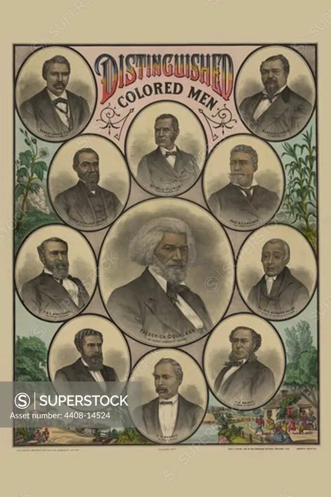 Distinguished Colored Men, African-Americans