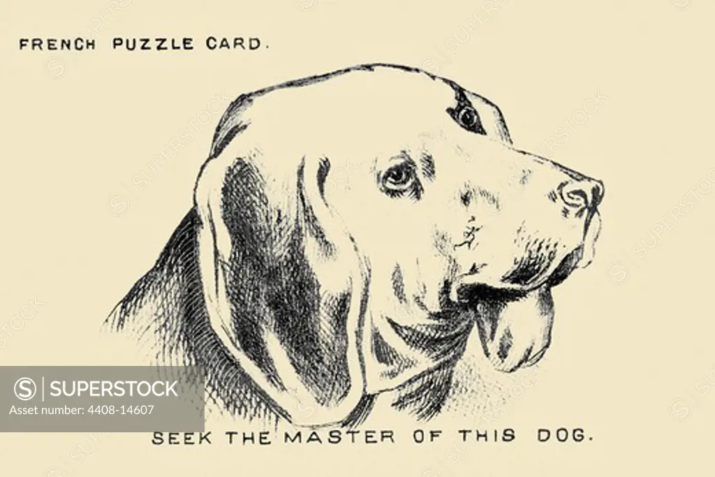 Seek the Master of this Dog, Puzzles & Optical Illusions