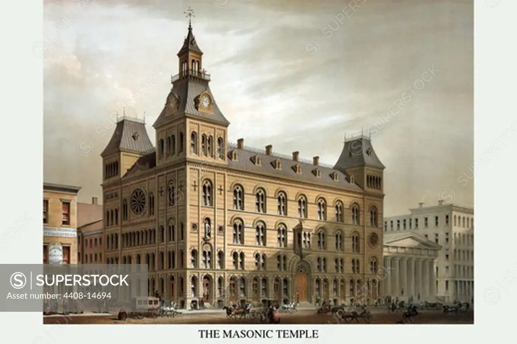 Symbols - Masonic Hall - Cincinnati, Ohio, Masonic