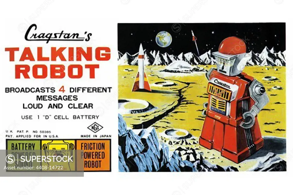 Cragstan Talking Robot, Robots, ray guns & rocket ships