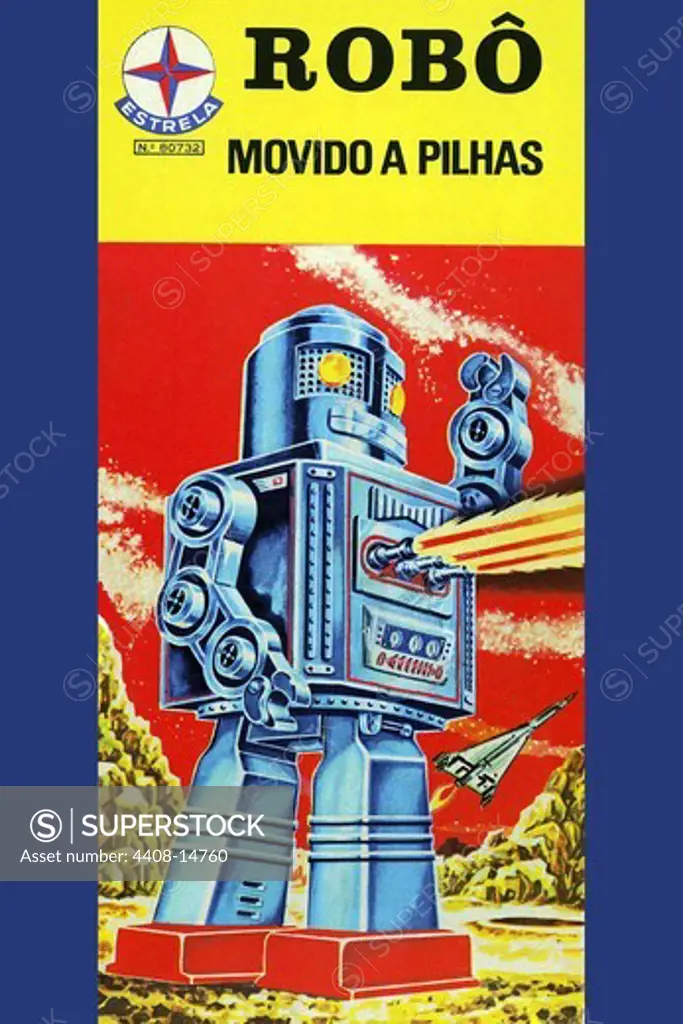 Robo - Movido a Pilhas, Robots, ray guns & rocket ships
