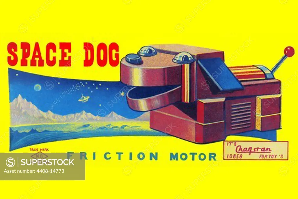 Space Dog, Robots, ray guns & rocket ships