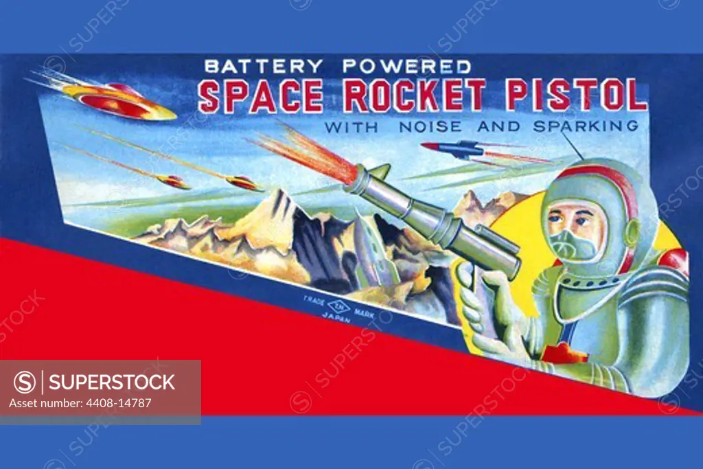Space Rocket Pistol, Robots, ray guns & rocket ships