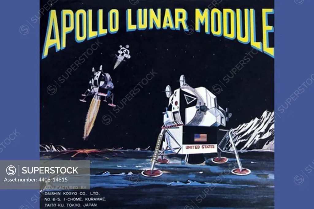 Apollo Lunar Module, Robots, ray guns & rocket ships