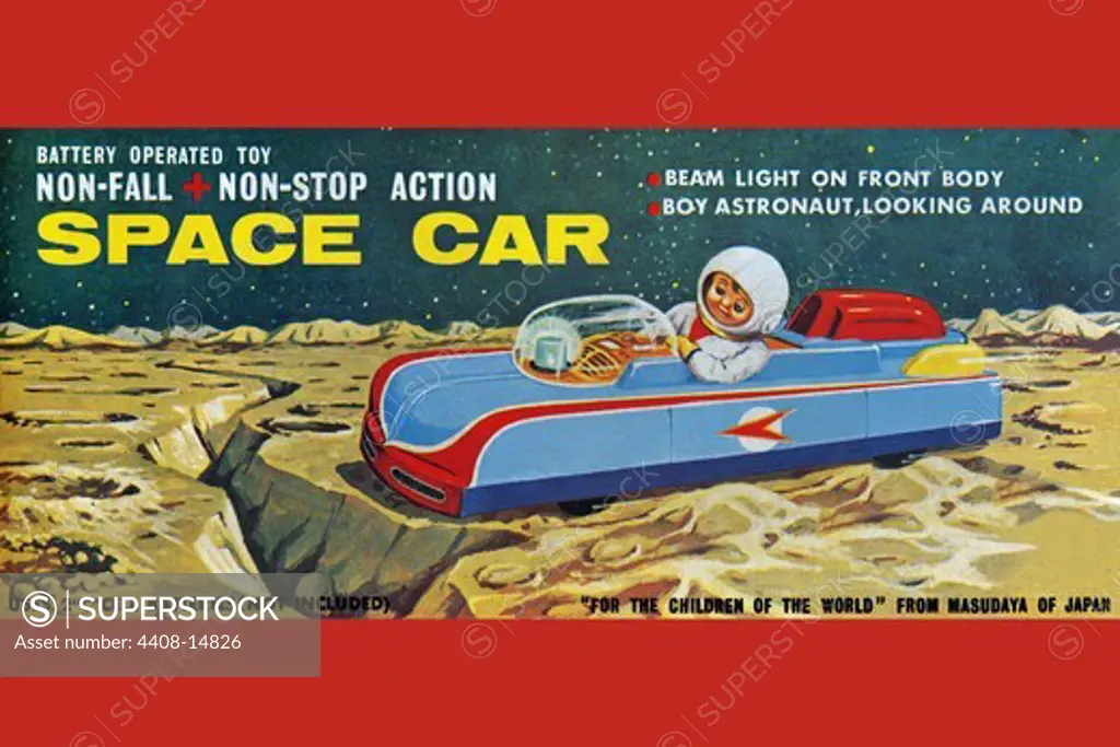 Space Car, Robots, ray guns & rocket ships
