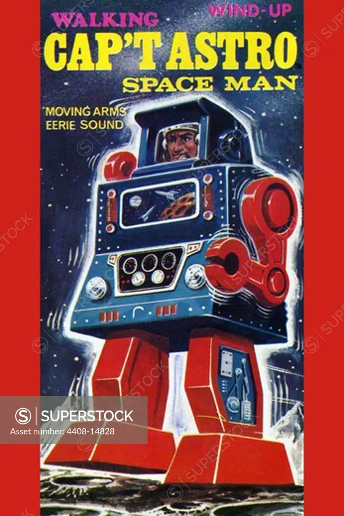 Cap't Astro Space Man, Robots, ray guns & rocket ships