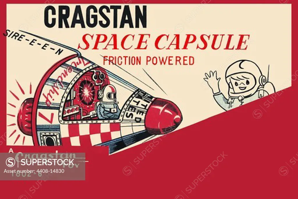Cragstan Space Capsule, Robots, ray guns & rocket ships
