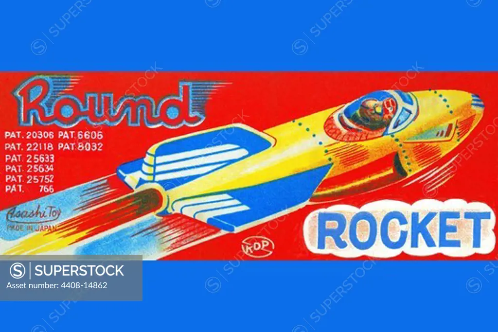 Round Rocket, Robots, ray guns & rocket ships