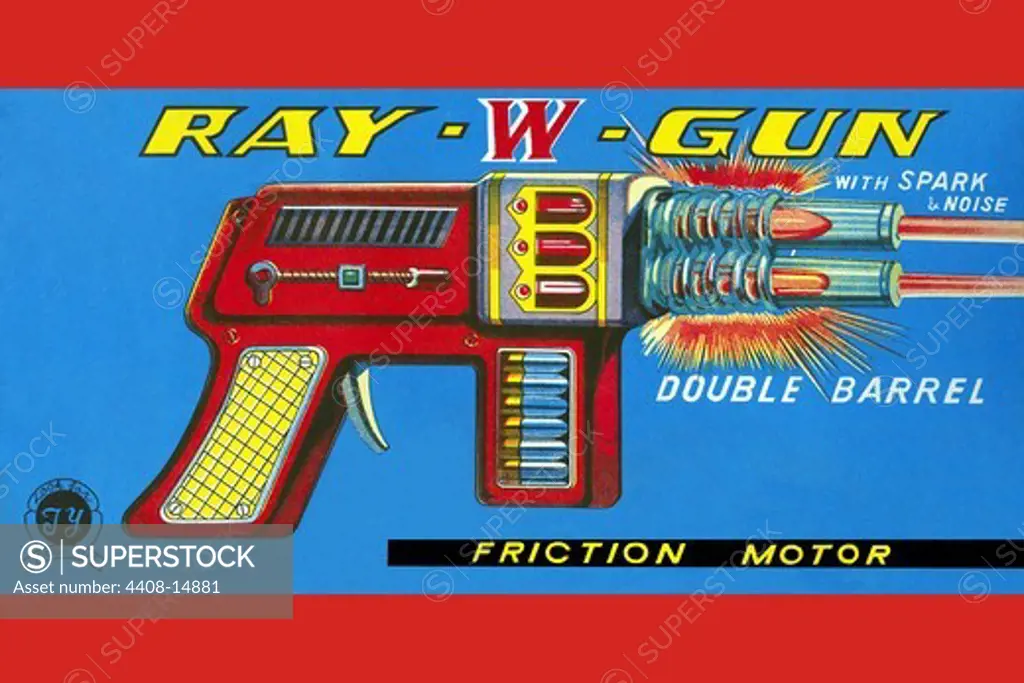 Ray W Gun, Robots, ray guns & rocket ships