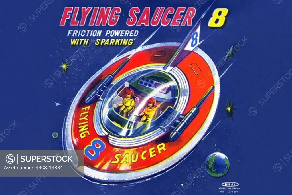 Flying Saucer 8, Robots, ray guns & rocket ships