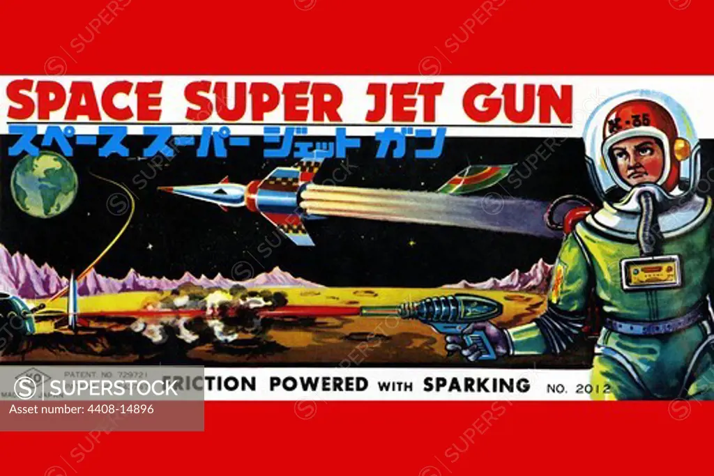Space Super Jet Gun, Robots, ray guns & rocket ships