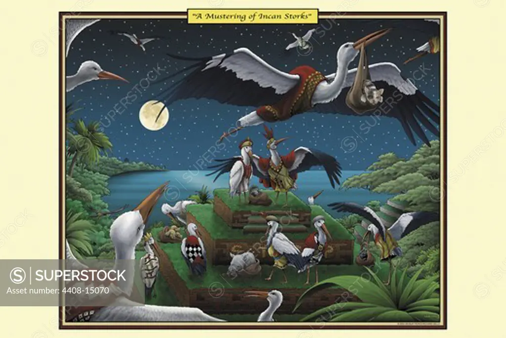 Mustering of Incan Storks, Bark Heard Round The World