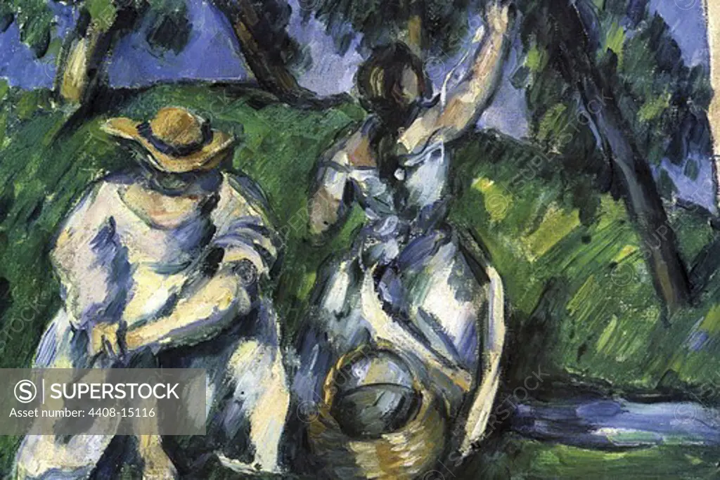 Figures, Paul Cezanne,1839-1906, French 