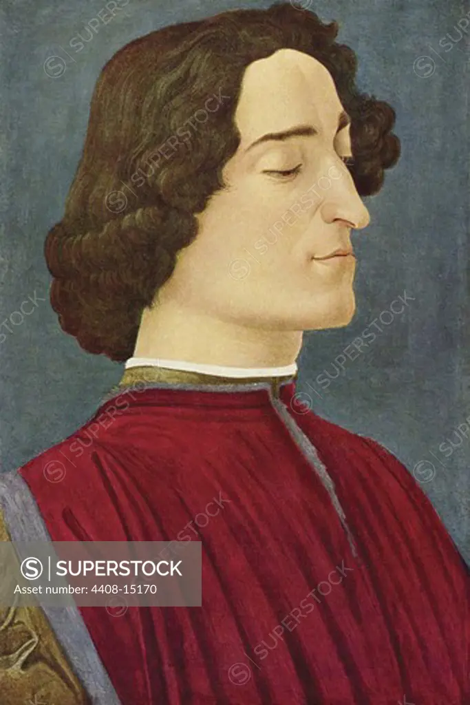 Portrait of Giuliano De Medici, Fine Art