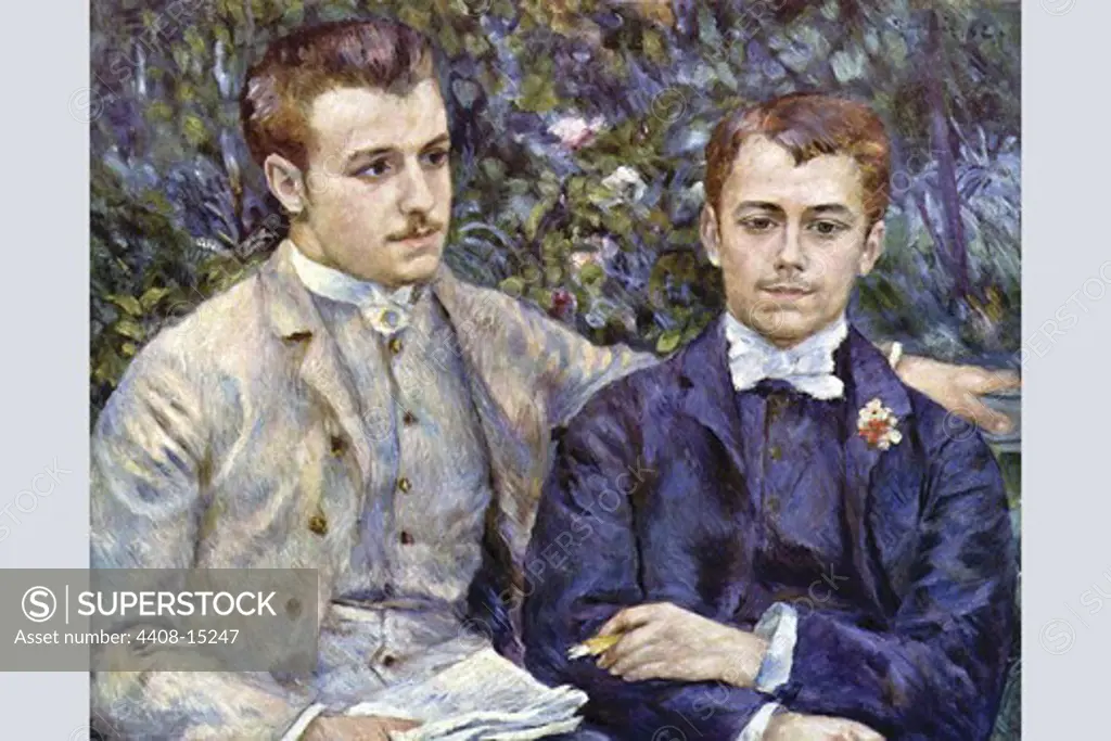 Portrait of Charles and George , Fine Art
