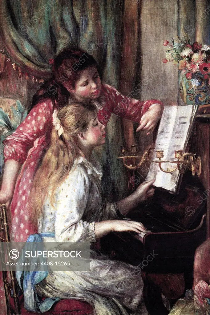 Girls at the Piano, Fine Art
