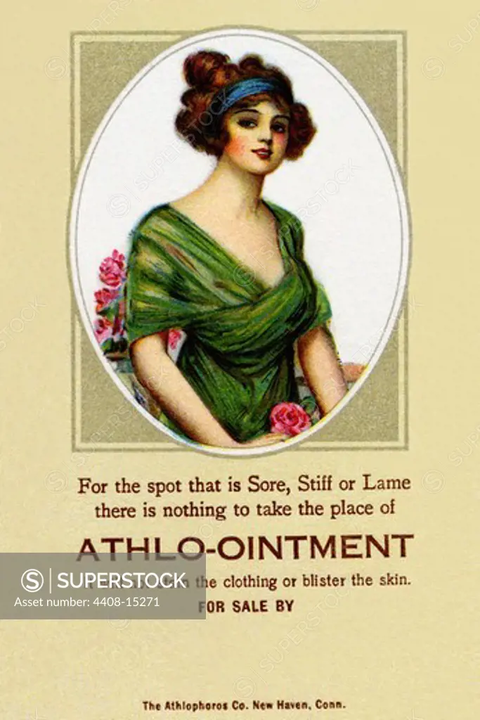 Athlo - Ointment for Croup, Cold or Sore Throat, Medical - Potions, Medications, & Cures