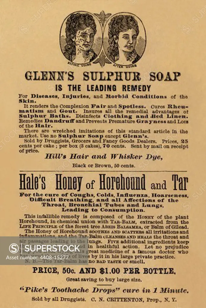 Glenn's Sulphur Soap is the Leading remedy, Medical - Dermatolgy