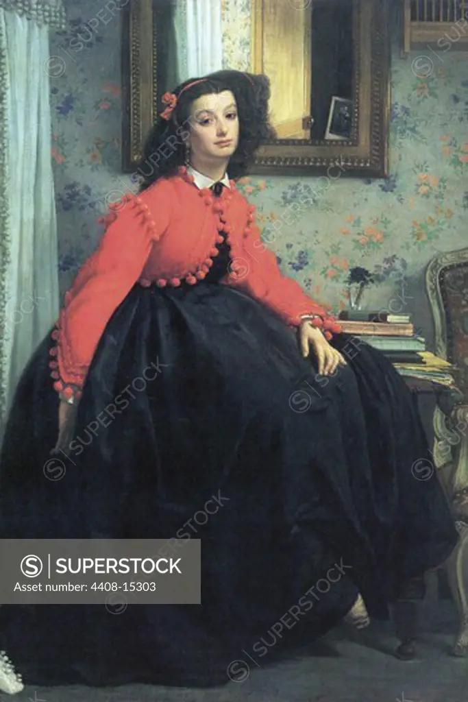 Portrait of Mme. L.L. , Fine Art