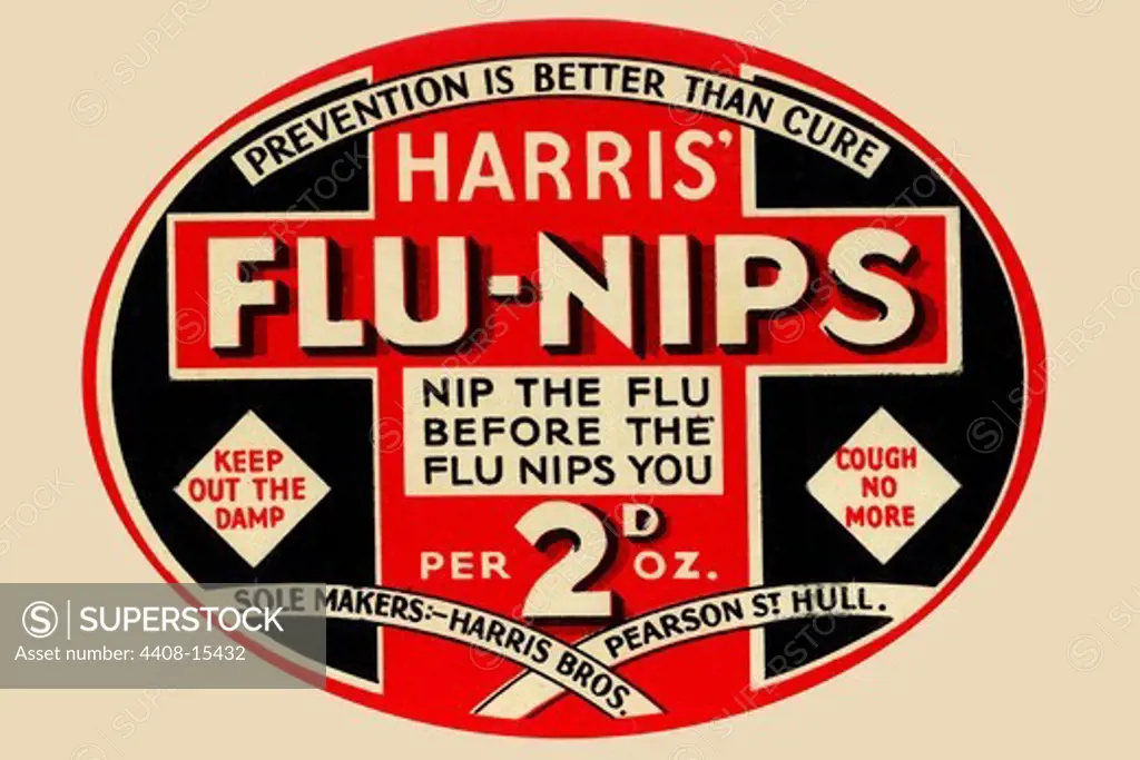 Harris' Flu-Nips, Medical - Potions, Medications, & Cures