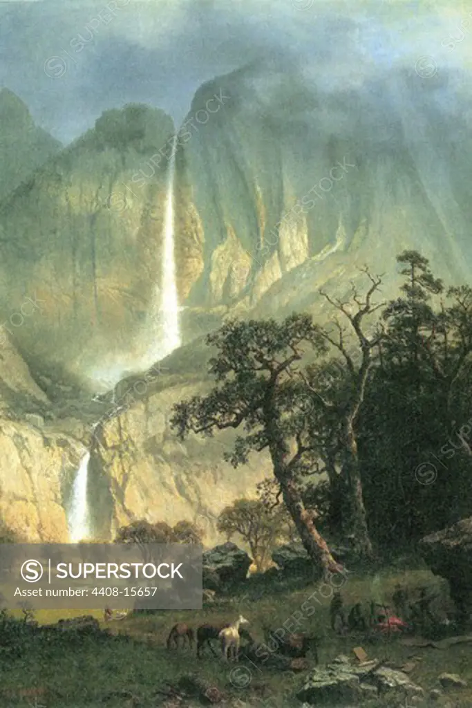 Cho-Looke,  Yosemite Waterfall , Fine Art