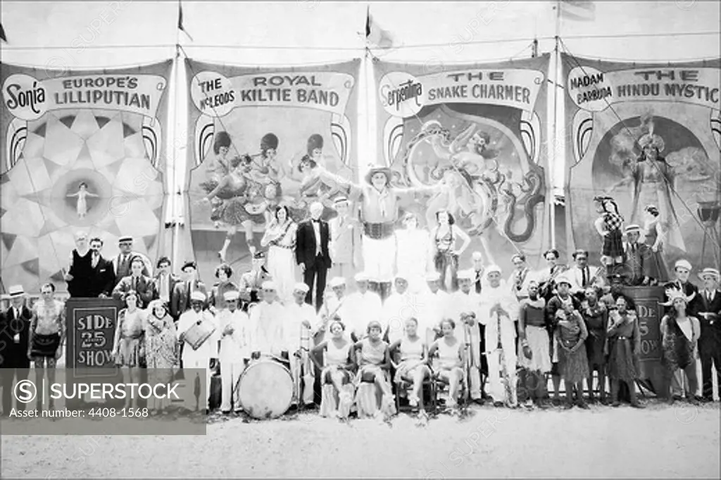 Sideshow Performers, Classic Photography
