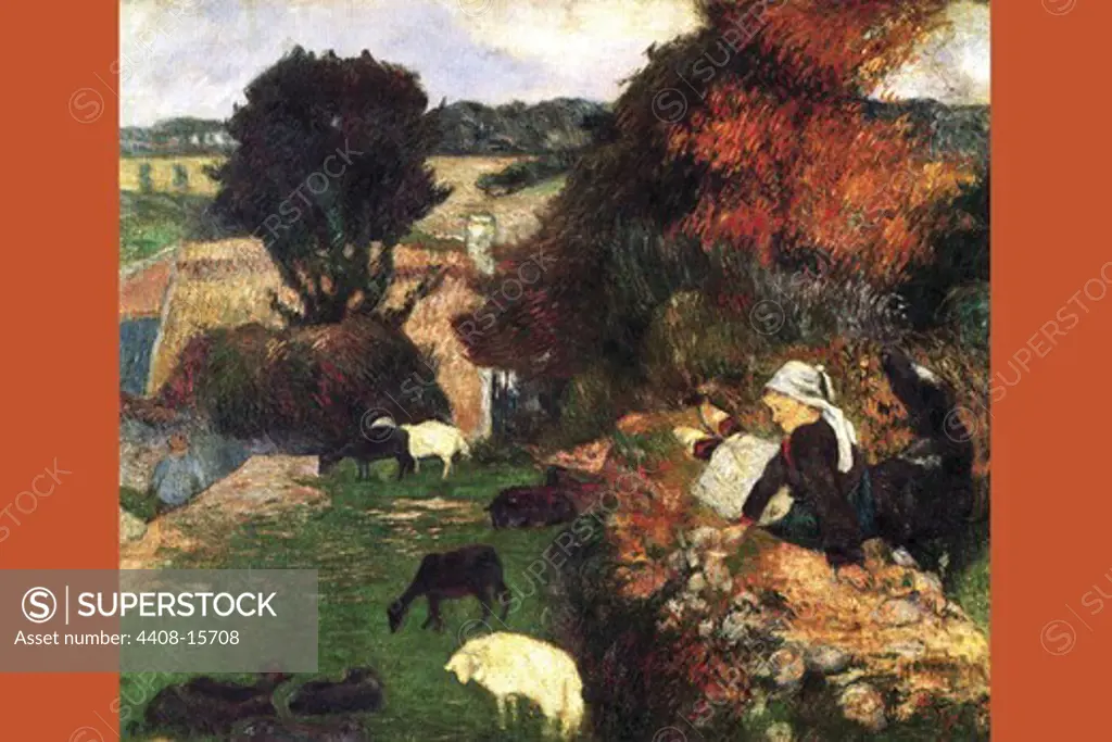 Breton Shepherds , Fine Art