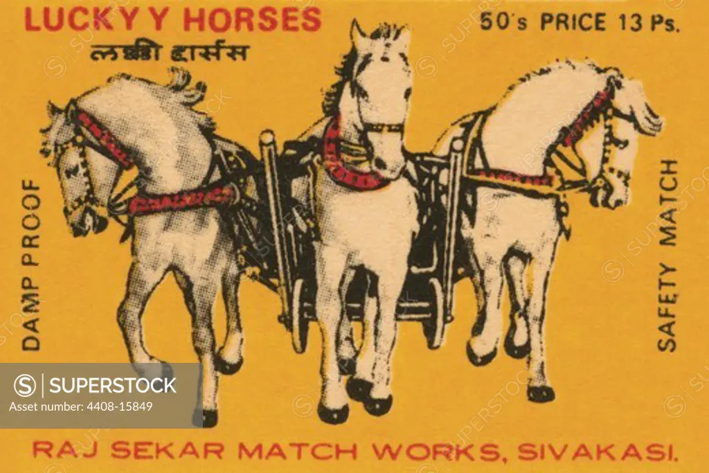 Lucky Horses, Matchbox Covers