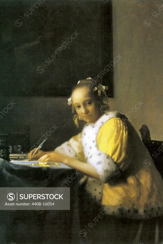 Woman in yellow   , Fine Art