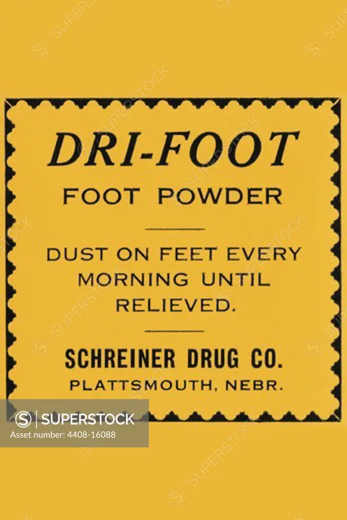 Dri-Foot Foot Powder, Medical - Potions, Medications, & Cures