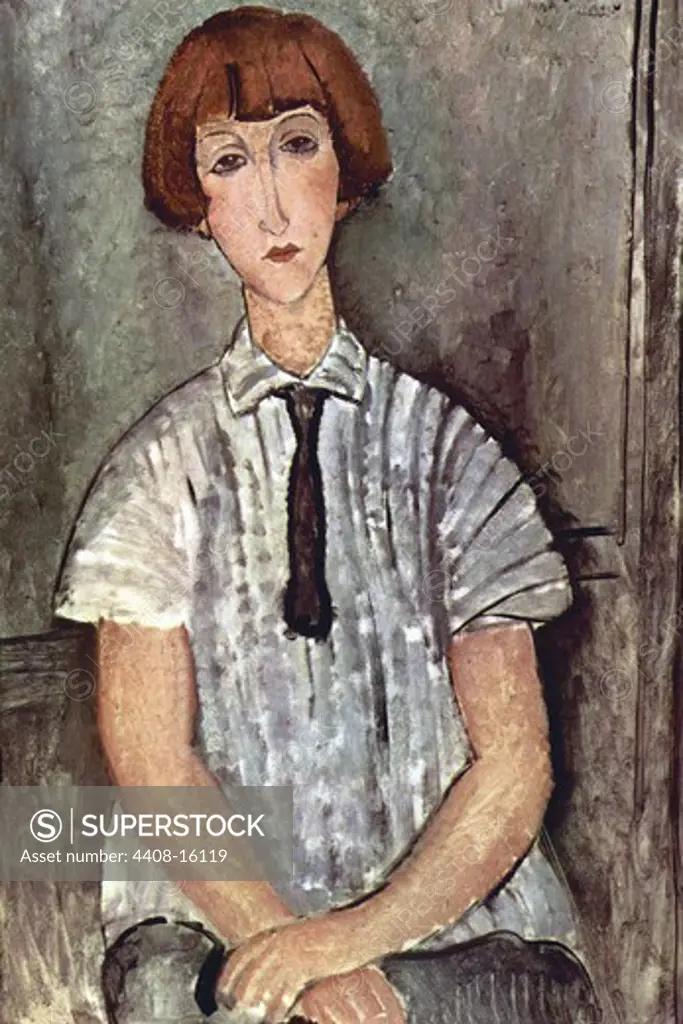 Girl with blouse   , Fine Art