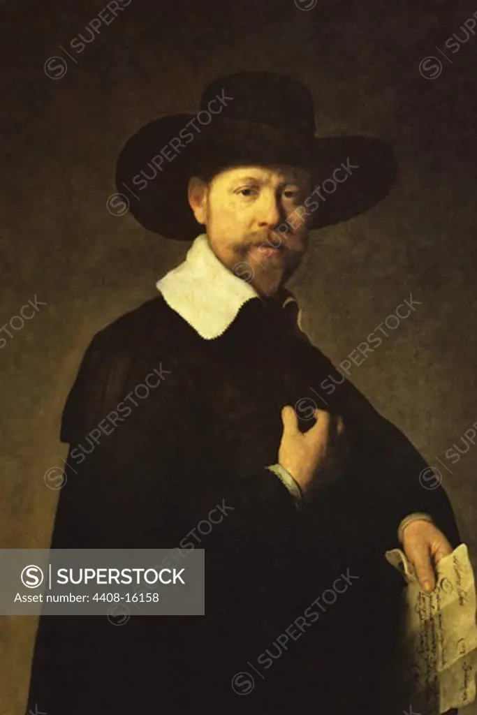 Portrait of businessman Martin Looten , Fine Art