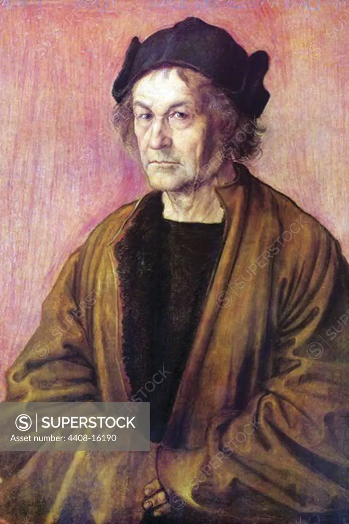Portrait of Albrecht Durer the Elder 2   , Fine Art