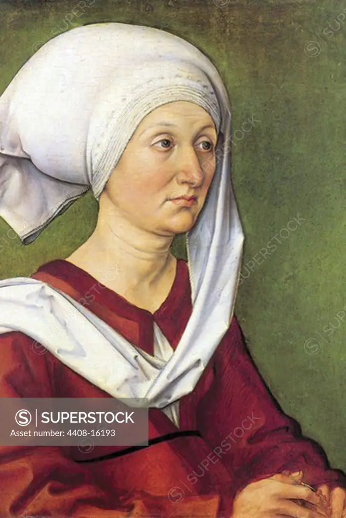 Portrait of Barbara Durer, born Holper   , Fine Art