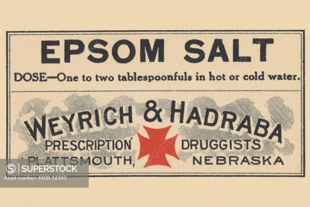 Epsom Salt, Medical - Potions, Medications, & Cures