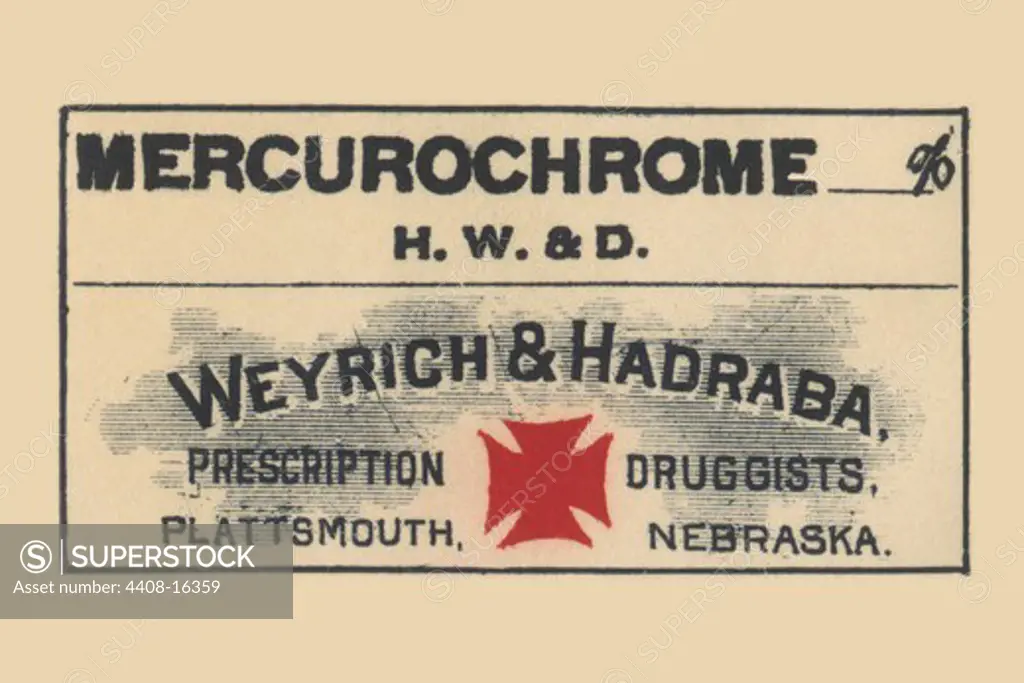 Mercurochrome, Medical - Potions, Medications, & Cures