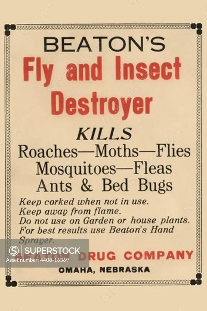 Beaton's Fly and Insect Destroyer, Insect Studies