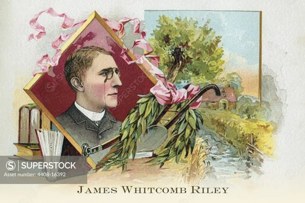 James Whitcomb Riley, Famous Americans