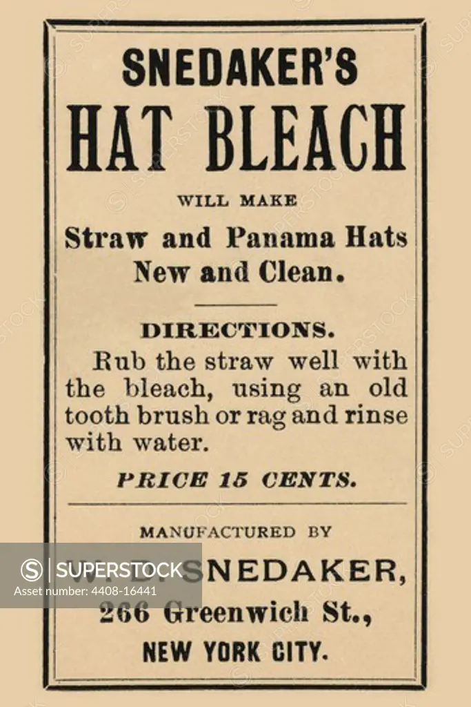 Hat Bleach, Products