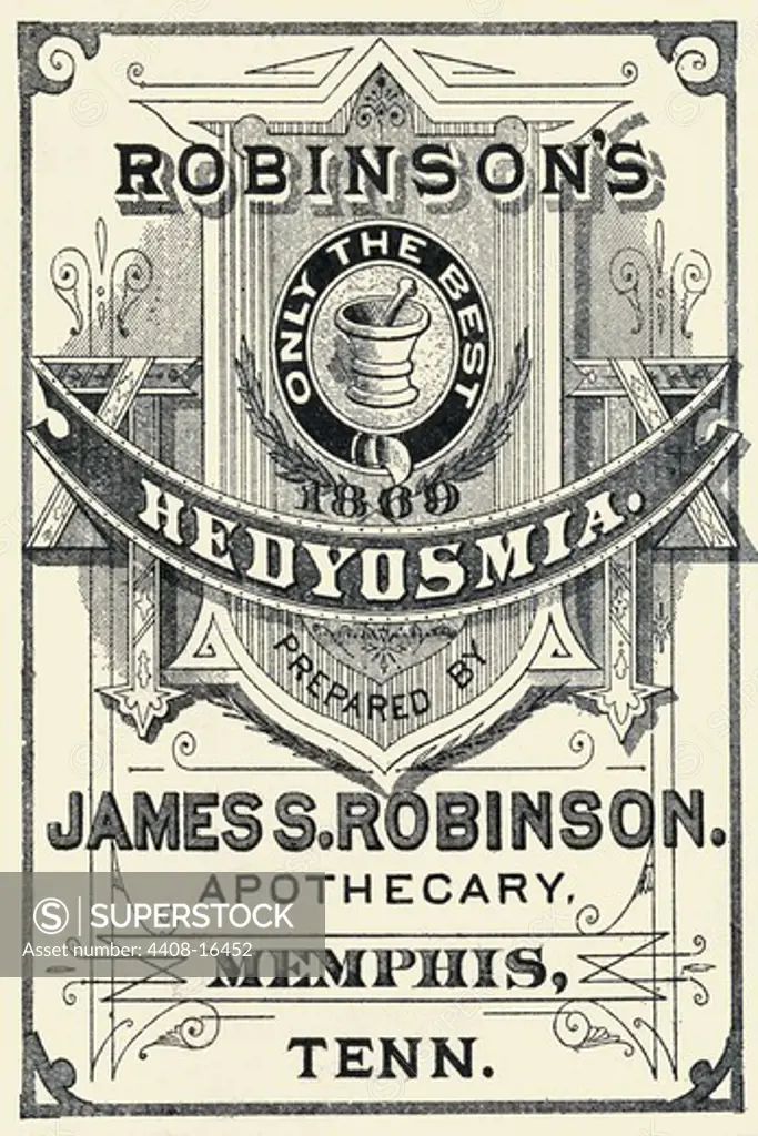 Robinson's Hedyosmia, Medical - Potions, Medications, & Cures