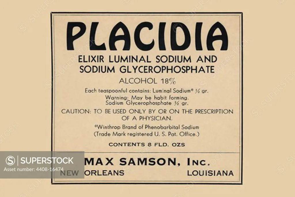 Placida, Medical - Potions, Medications, & Cures
